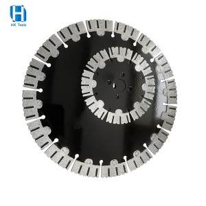 Manufacturer Segment Diamond Slotted Disc Circular Saw Blade For Efficiently Cut Concrete Wall