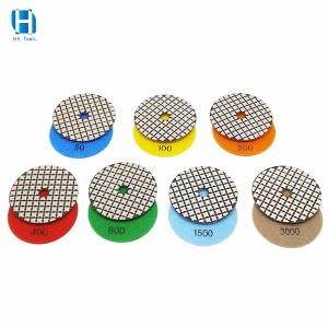 Manufacturer 3Inch/4Inch Dry Diamond Polishing Pads Concrete Marble Polishing Tools