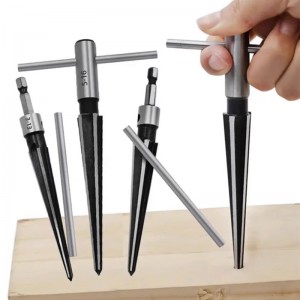 3-13mm 5-16mm T Handle Hand Held Taper Reamers For Wood Chamfer Reaming