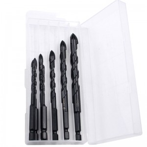 3-12mm Hexagonal Shank Cross Tips Glass&Tile Drill Bit For Tile Ceramic