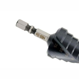 M35 Spiral Flute Step Drill Bits With TiAIN Coated For Stainless Steel Drilling