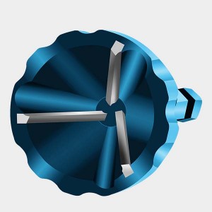 New Arrivals 20mm/25mm Deburring External Chamfering Device Three-Edge Chamfering Cutter Screw Trimming And Deburring Tool