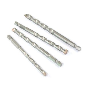 Tungsten Carbide Tipped Masonry Drill Bit Hex Shank For Concrete Brick Wall