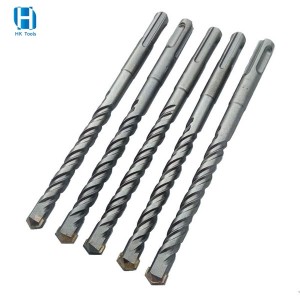 SDS Plus Shank Hammer Drill Bit YG8C Single Tip For Concrete Brick Stone