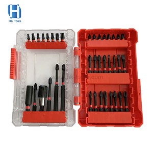 Hot Selling S2 Material Impact Screwdriver Bit Set Magnetic Bit Set Nut Setter for DIY Household Repair Tools Set