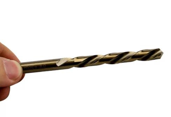left-hand drill bit
