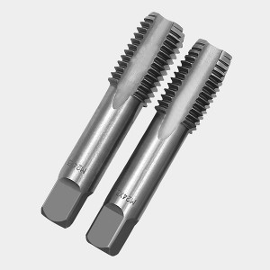Straight Flute Taps For Hand Use 2 Pieces In One Pair For Aluminium