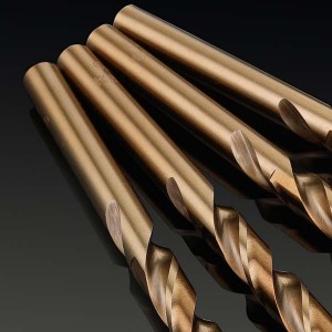 HSS M35 Straight Shank Twist Drill Bit Fully Ground For Stainless Steel
