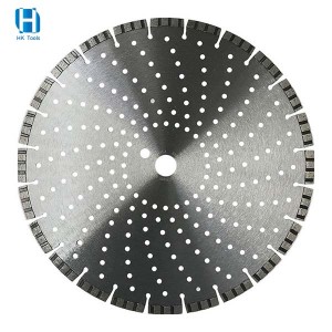 10mm Height Laser Welded Segmented Diamond Saw Blade For Cutting Concrete Granite