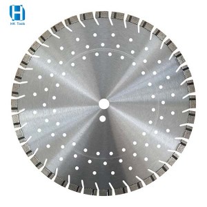 350mm Laser Welded Short Segment Teeth Diamond Saw Blade For Concrete