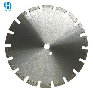 350mm Laser Welded Diamond Saw Blade Deep-Drop Segemente For Asphalt Concrete