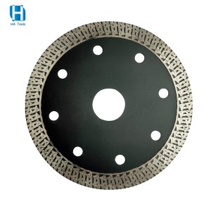105*10*20*1.2mm Hot Press K-Turbo Diamond Saw Blade For Porcelain Marble Cutting