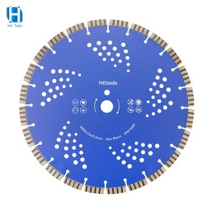 360mm Laser Welding Segmented Diamond Saw Blade For Stone Granite Concrete