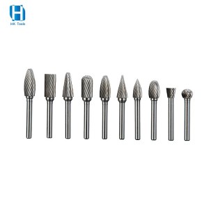 Factory Wholesale Solid Carbide Rotary Burr Cutting Tools Tungsten Carbide Burs