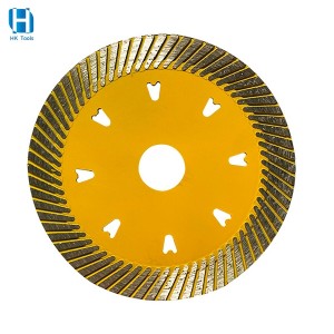 115mm Hot Pressed Turbo Diamond Saw Blade For Cutting Marble Granite Masonry