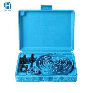 5/8/13PCS Hole Saw Set For Gypsum Board Downlight Reamer Woodworking Tools