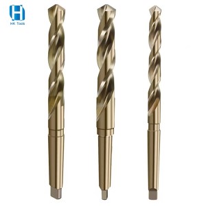 DIN345 HSS-Co Taper Shank Drill Bit M35 For Metal Drilling