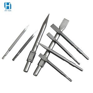 Square/Round/65A Shank Electric Hammer Flat Chisel For Stone