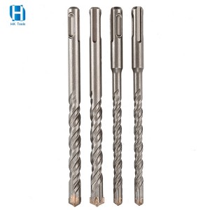 SDS Plus Shank Drill Bits 4 Cutters Cross Tips For Masonry Concrete