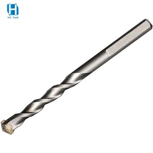 Masonry Hammer Drill Bit 5-12mm Three-Flat Shank For Concrete Brick