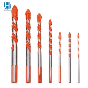 Multipurpose Tools Masonry Drill Bit Triangle Shank For Brick Stone Ceramic