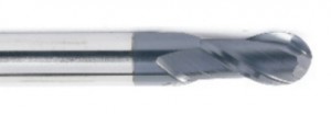 AlTiN coating end mill