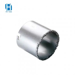 Carbide Grit Hole Saws with Aluminum Plate