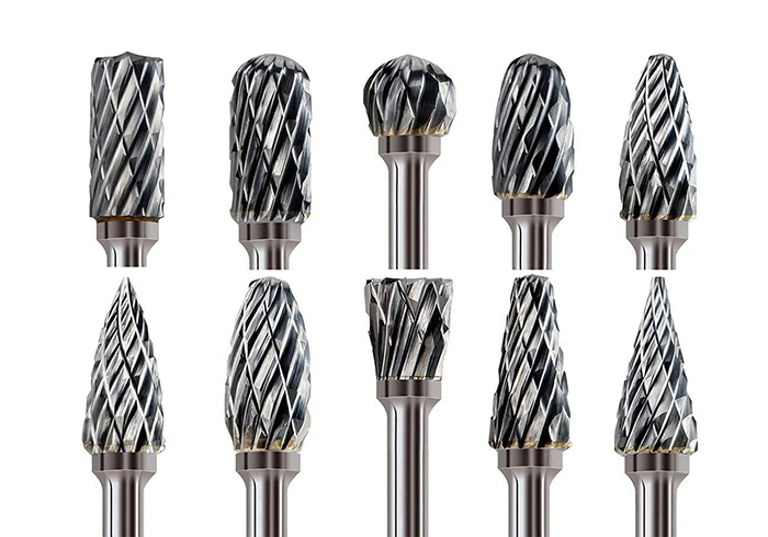 What are carbide burrs used for?