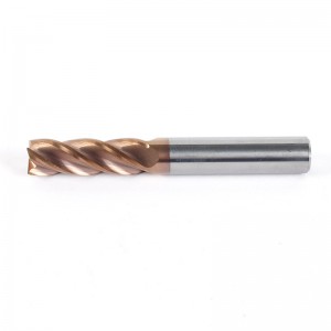 High Quality 60 HRC 4 Flute Flat Square End Mill Stainless Steel Processing