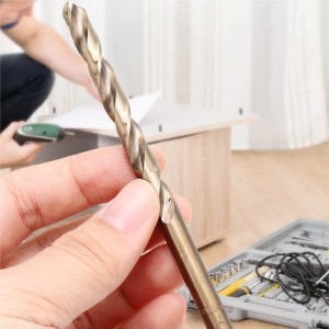 Venda imperdível broca de torção de cobalto profissional m35 haste reta para perfuração de metal