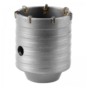 Locating Plate Tungsten Carbide Grit Hole Saw for Concrete Block Masonry Cutting