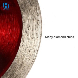 super thin continuous rim diamond saw blade tile cutter for cutting marble slab or creamic tiles