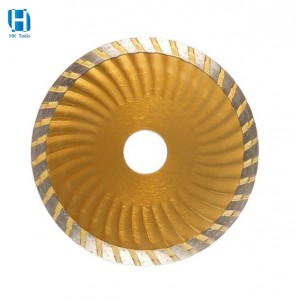 Hot Sale Turbo wave diamond saw blade for cutting concrete,hard brick,hard granite and nature stone