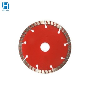The Good Price Segmented diamond saw blade for dry cutting stone tiles