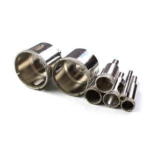6mm-50mm Diamond Crown Core Drill Bit Hole Saw Set for Tile Marble Glass Ceramic Otwornice diamentowe