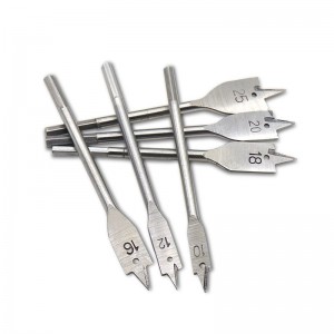 Custom 6-40mm shank wood flat spade drilling bit