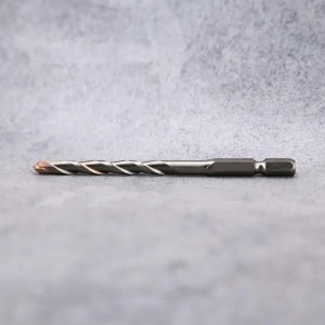 Single Flute Hexagonal Shank Impact Hammer Drill Bit For Brick Wall Concrete Tile
