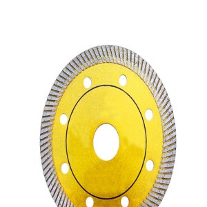 105mm 115mm 125mm Hot Press Cutting Tile Turbo Diamond Saw Blade Disc For Porcelain