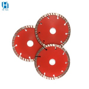 The Good Price Segmented diamond saw blade for dry cutting stone tiles