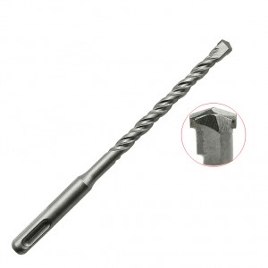Carbide Single Tip Long SDS Plus Hammer Drill Bit for Concrete Stone Wall Tool