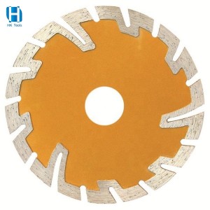 V TypeSegment Diamond Saw Blade For Cutting Reinforced Concrete And Various Hard Materials