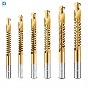 Wood Cutting Drilling Metric Cobalt Spiral Composite Tap Twist Drill Bit