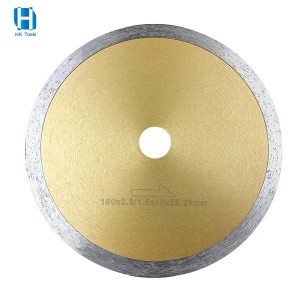 180*2.3mm Cold Press Diamond Saw Blade For Cutting Concrete and Granite