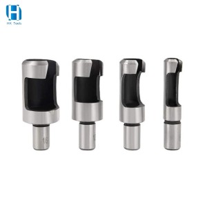 4PCS Bit Set Carpentry Carbon Steel Shank Cylinder Plug Drill