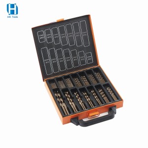 99PCS M35 HSS Cobalt Twist Drill Bit Set With Iron Box For Stainless Steel