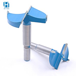 Forstner Drill Bit Woodworking Hole Saw Cutter Hinge Boring Bits Round Shank Tungsten Carbide