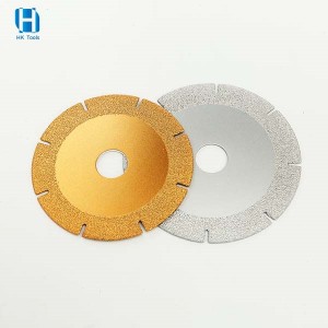 Professional Vacuum Brazed Diamond Saw Blades Tools For Glass Cutting Disc Diamond Blade