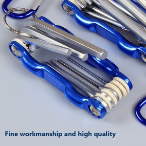 Universal Portable Hex Key Wrench Chrome Vanadium Screwdriver Flat Hexagon Allen Wrench Set