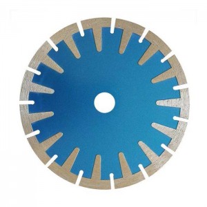HKTools Professional 125 mm T-shaped Segment Diamond Saw Blade For Granite Marble Cutting