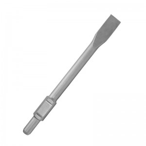 Rotary Hammer 30mm Heavy Duty Hexagonal Shank PH65A Flat Point Chisel for Concrete